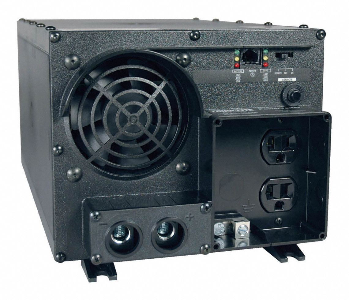 TRIPP LITE Inverter Modified Sine Wave, 2 BoltDown Terminals, 2,400 W
