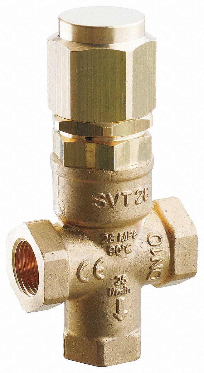 Pressure Relief Valve: 6 gpm Max. Flow GPM, 0 to 6.3, 194°F Max. Fluid Temp. (F)