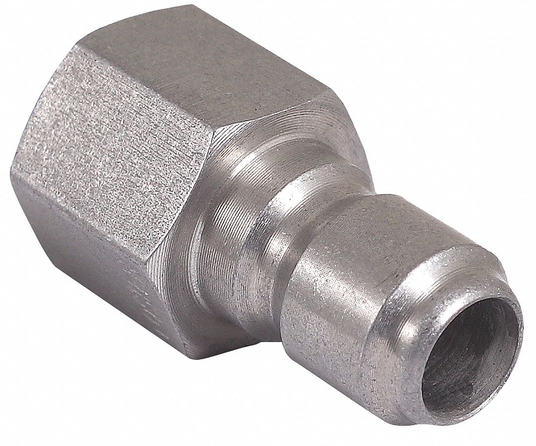 3/8 in (F)NPT, 3/8 in (M) Quick Connect, QuickConnect Plug 5JKN517