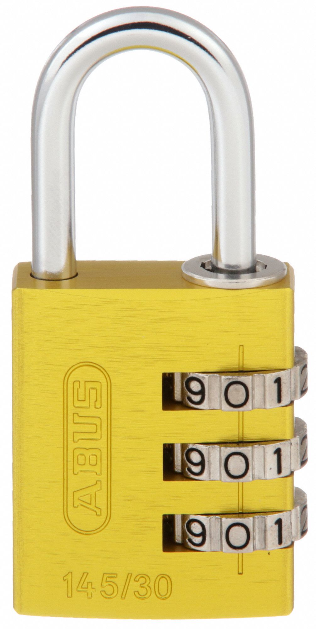 COMBINATION PADLOCK,SIDE,BLACK/SILVER