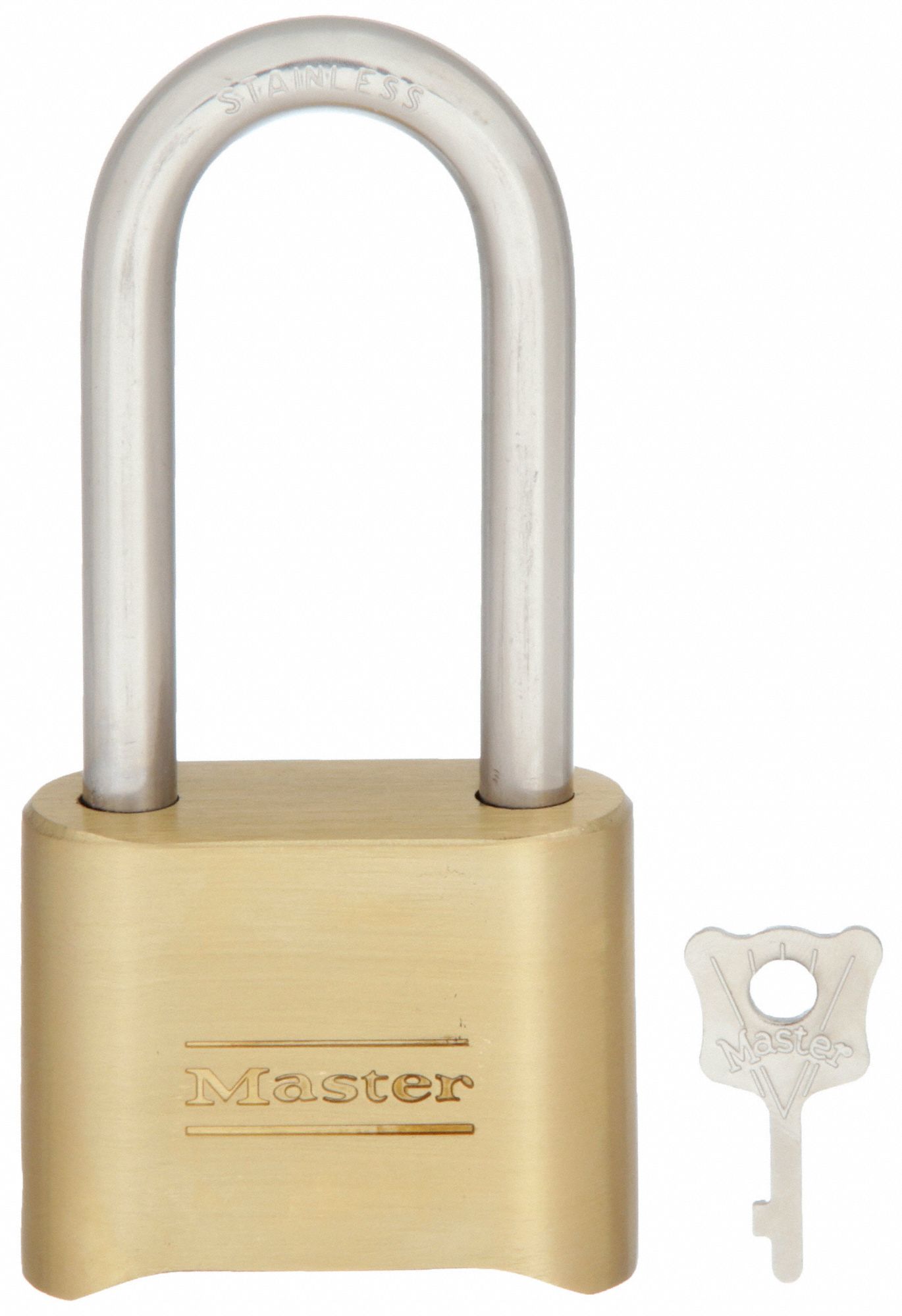 PADLOCK SS COMB 2IN 2-1/4IN SHCKLE