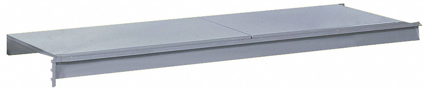 Bulk Storage Rack: 72 in x 36 in x 3 5/8 in, 14 ga Beams, Steel, 1, 900 lb Load Capacity