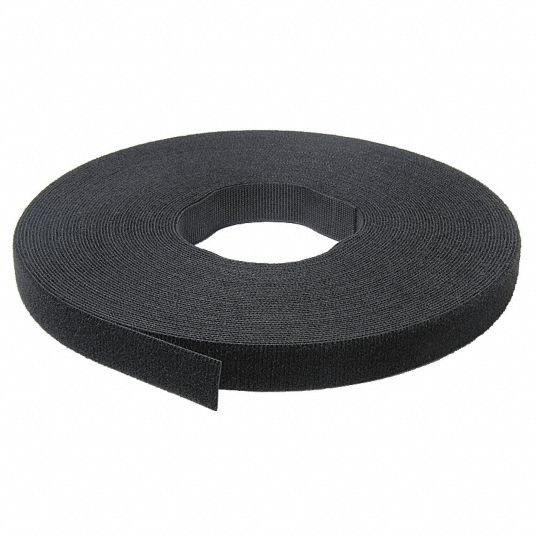 VELCRO BRAND HookandLoop Cable Tie Roll, Cut to Length, Wrap, Tensile Strength 29 lb, Closure