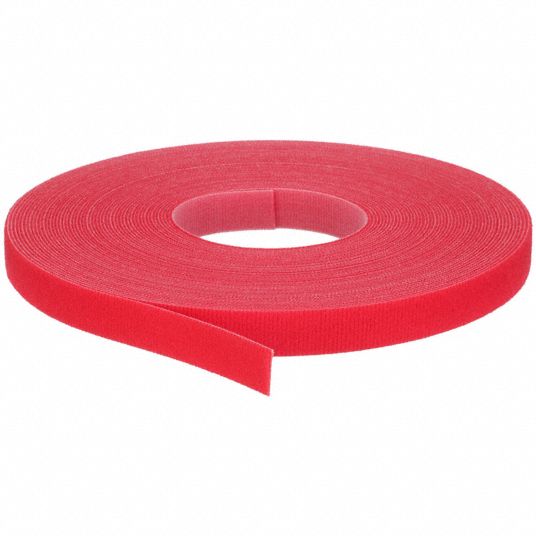 VELCRO BRAND, 75 ft Lg, 0.75 in Wd, Hook-and-Loop Cable Tie Roll -  5JLE4