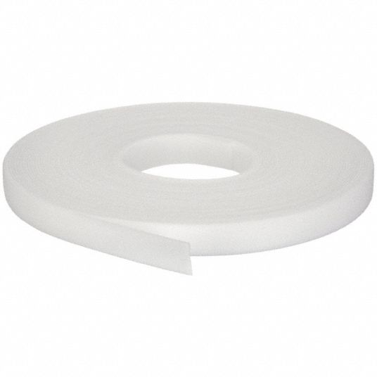 VELCRO BRAND, 75 ft Lg, 0.5 in Wd, Hook-and-Loop Cable Tie Roll -  5JLE2