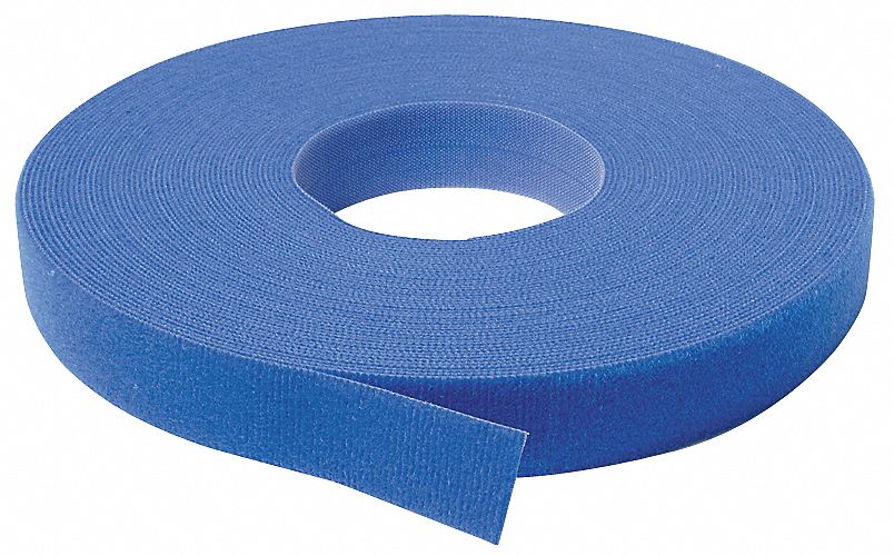SELF GRIPPING STRAP,3/4X37FT 6IN,BLUE