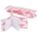 HOOK LOOP SET,1INX4IN,WHITE,PK50
