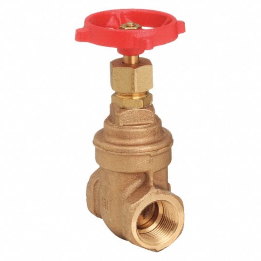 MILWAUKEE VALVE, 3/4 in, Bronze, Gate Valve - 5JLU6|105 3/4