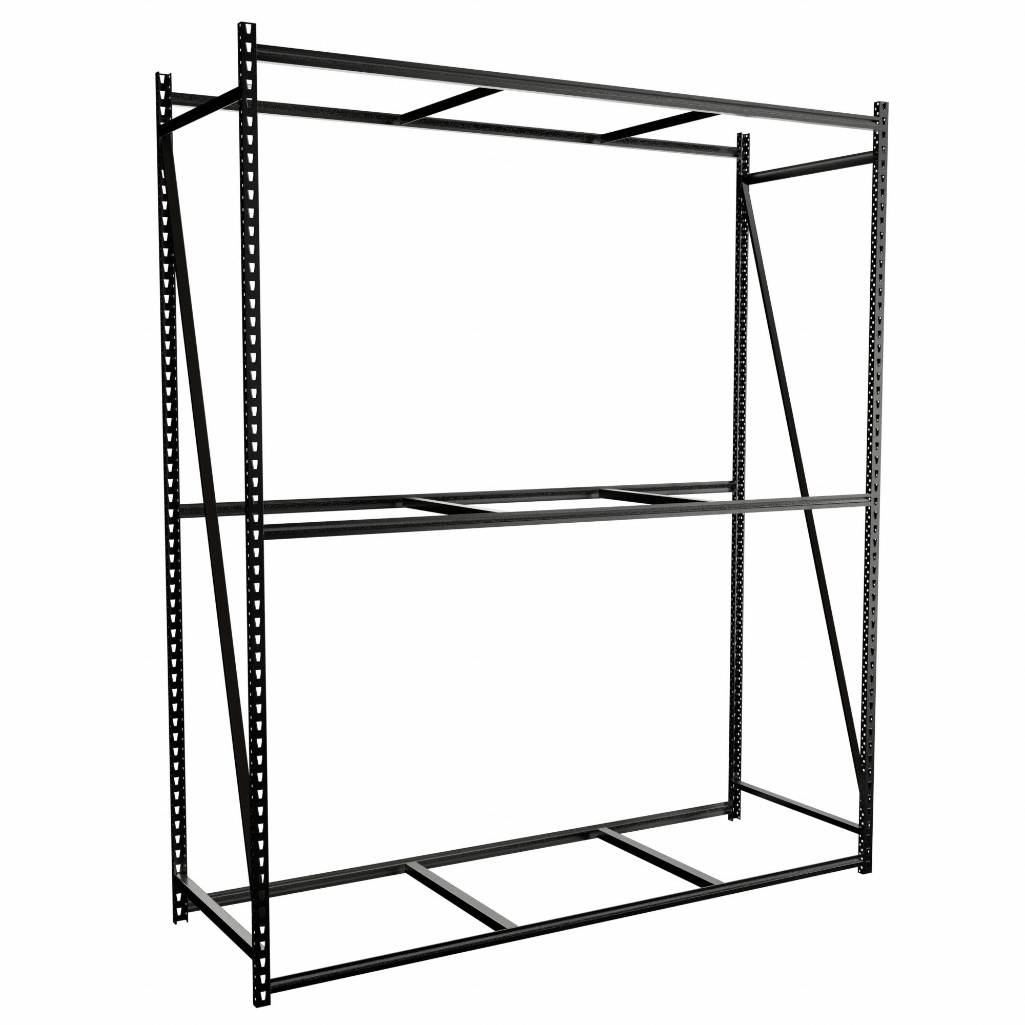 BULK RACK,STARTER,84"H,72"W,24"D,GRAY