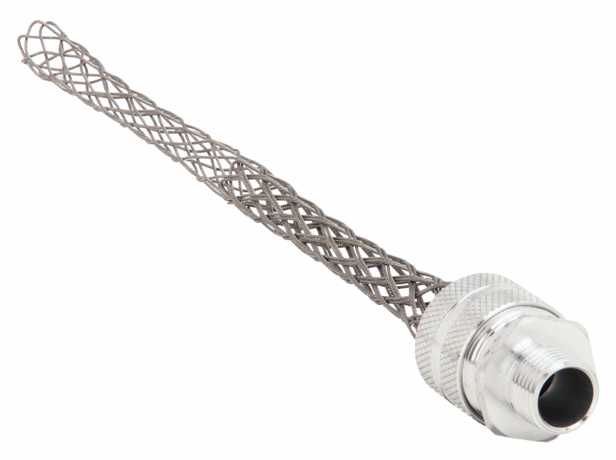 LIQUID TIGHT CORD CONNECTOR, STRAIN RELIEF, STRAIGHT, AL, ½ IN MNPT, 0.75 TO 0.88 IN