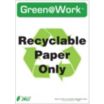 Green@Work: Recyclable Paper Only Signs