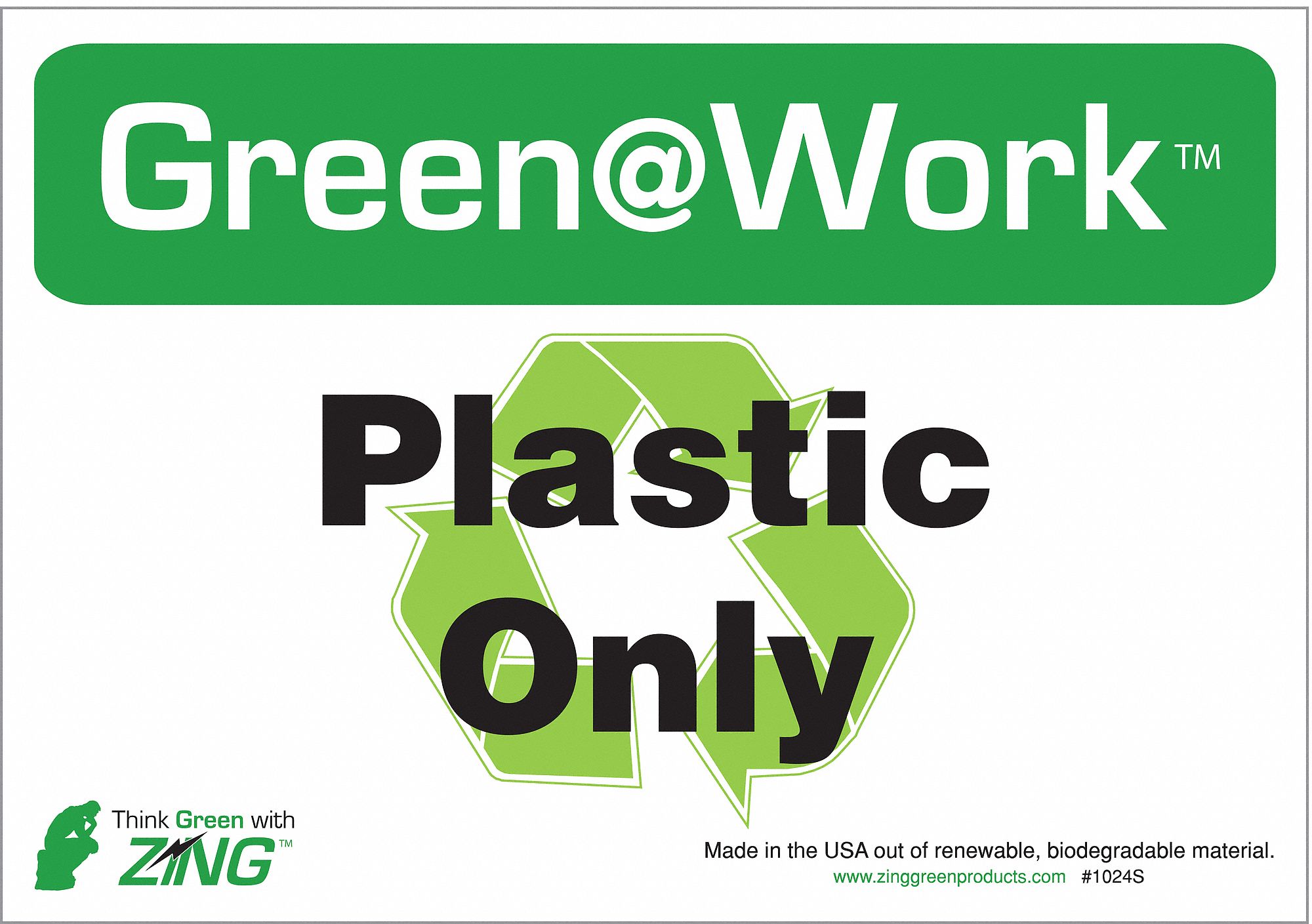 Social Distancing Adhesive Sign: Plastic, Adhesive Sign Mounting, Not Retroreflective, 5 PK