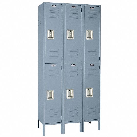 LYON, 45 in x 15 in x 78 in, Louvered, Wardrobe Locker - 4JXC6 ...