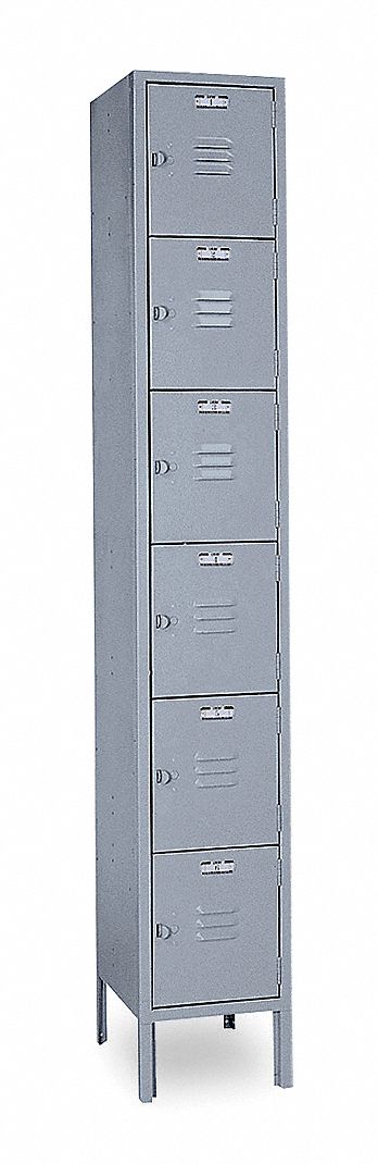 4JXD8 - Box Locker (1) Wide (6) Person 6 Tier