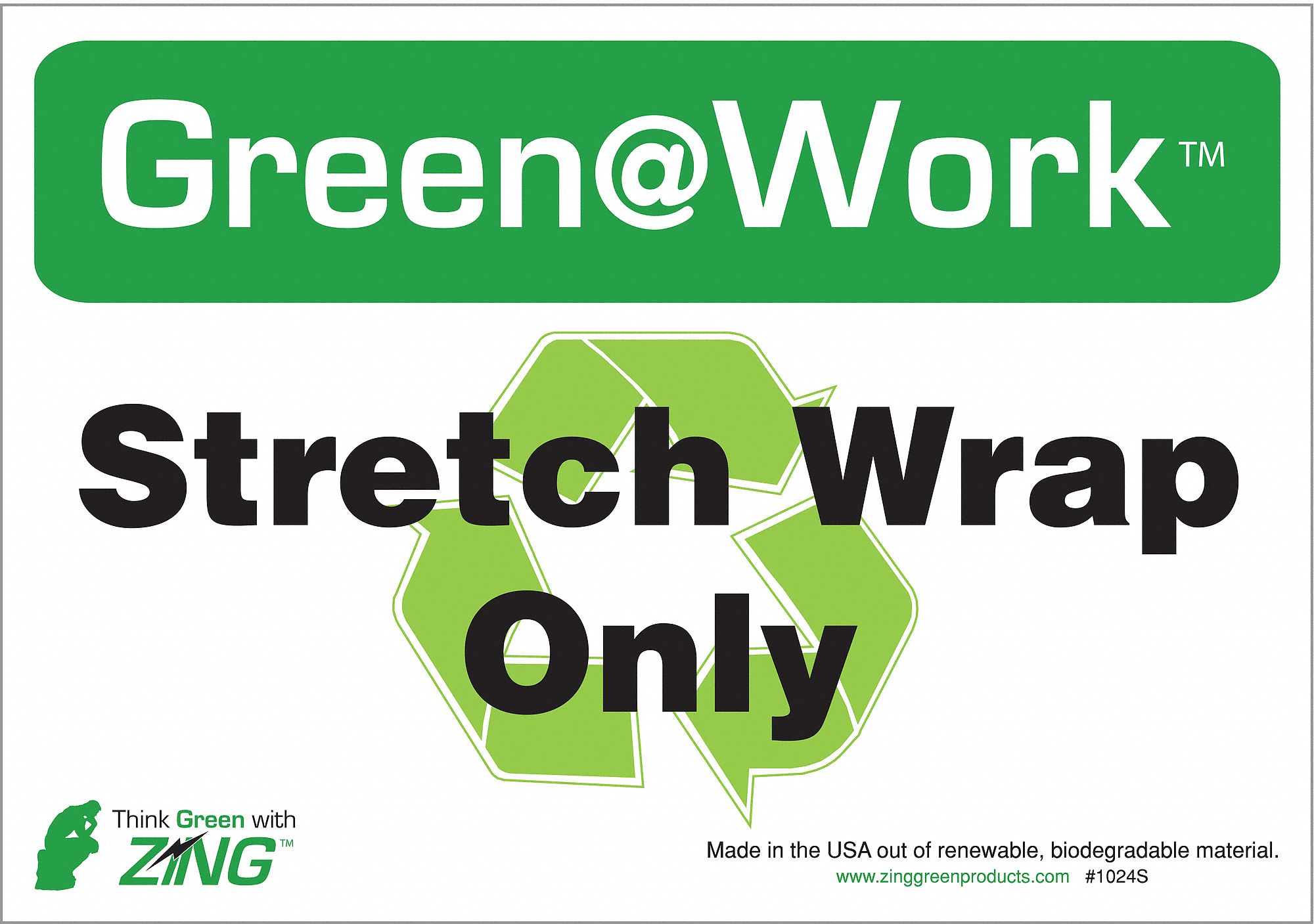 Social Distancing Adhesive Sign: Plastic, Adhesive Sign Mounting, Not Retroreflective, 5 PK