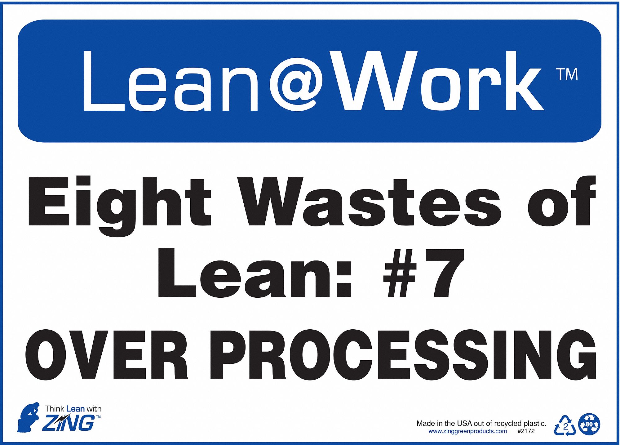 LEAN SIGN,EIGHT WASTES OVER PROCESS