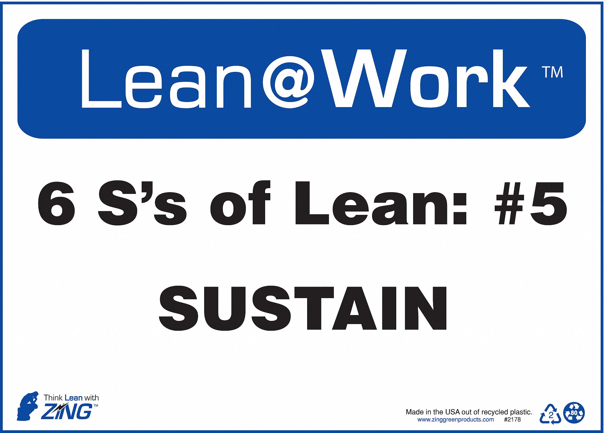 PANNEAU LEAN SIX SS LEAN SUSTAIN
