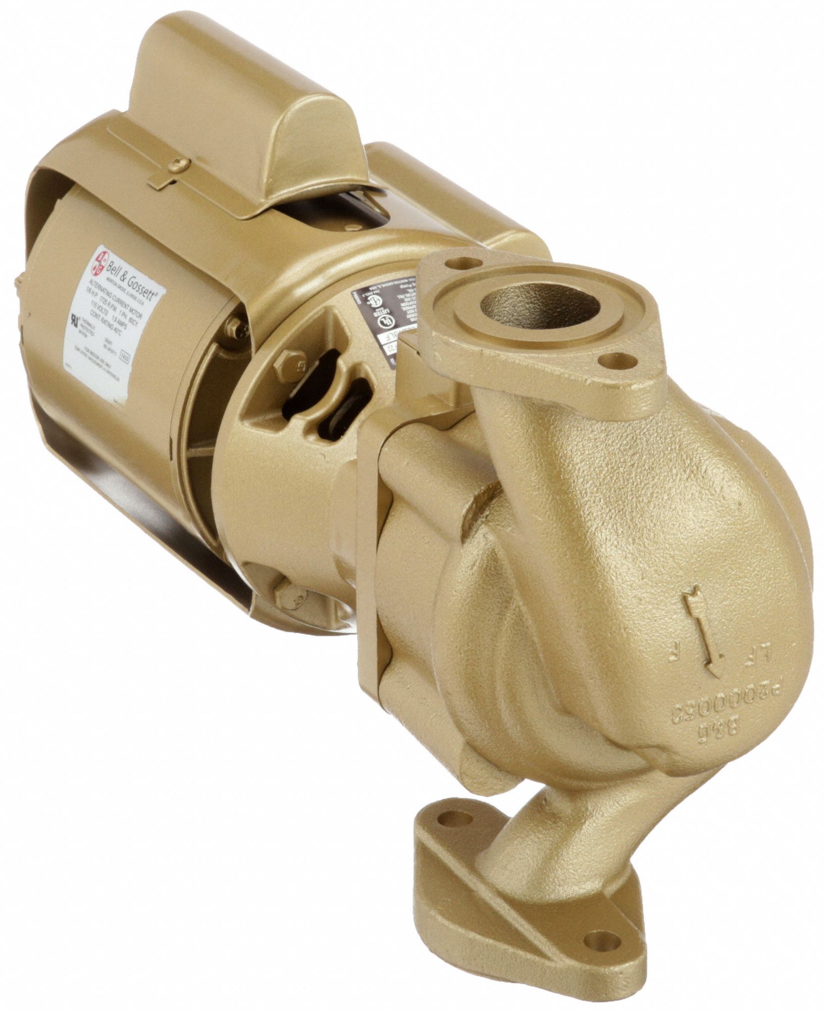 CIRCULATOR PUMP,1/6 HP,NYLON IMPELL