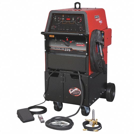 LINCOLN ELECTRIC TIG Welder: Precision TIG 275, AC/DC, TIG Pack w/Foot ...