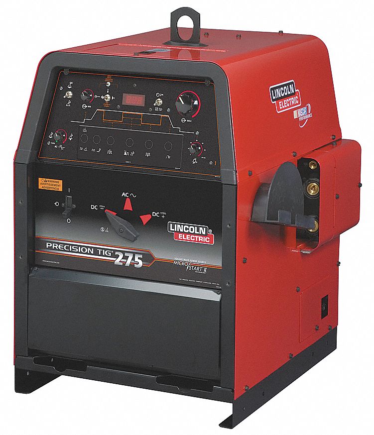 LINCOLN ELECTRIC Tig Welder, Precision TIG 275 Series, Welder Max