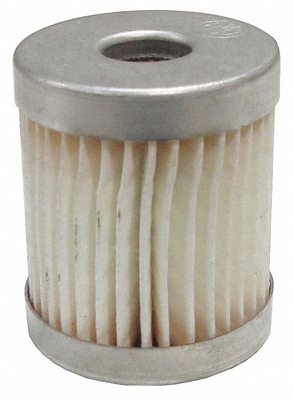 Filter Element: Paper, 1.12 in Overall Ht, 1/2 in Inside Dia, 1 1/2 in Outside Dia, 808