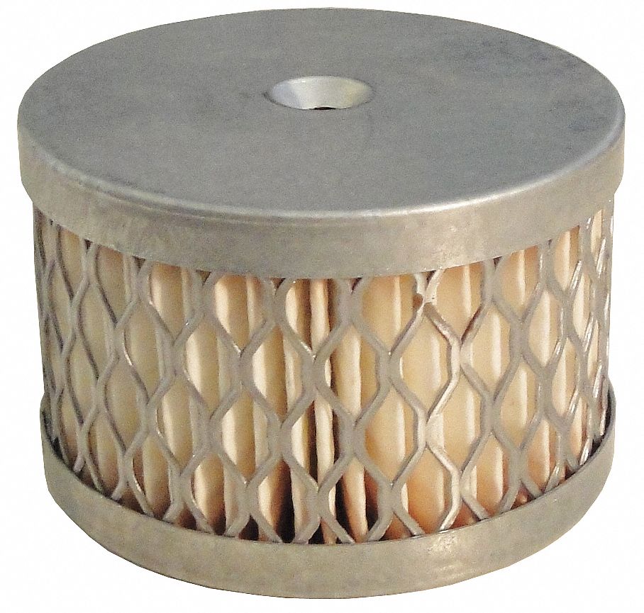 Filter Element: Paper, 1.56 in Overall Ht, 11/16 in Inside Dia, 2 5/16 in Outside Dia, 814