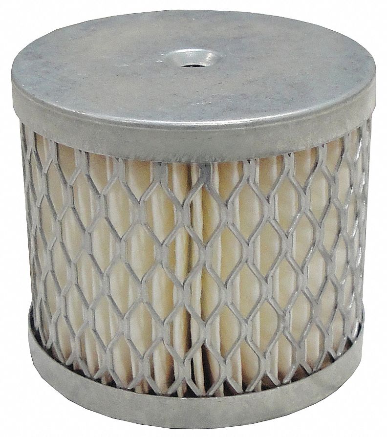 Filter Element: Paper, 2 in Overall Ht, 11/16 in Inside Dia, 2 5/16 in Outside Dia, 820