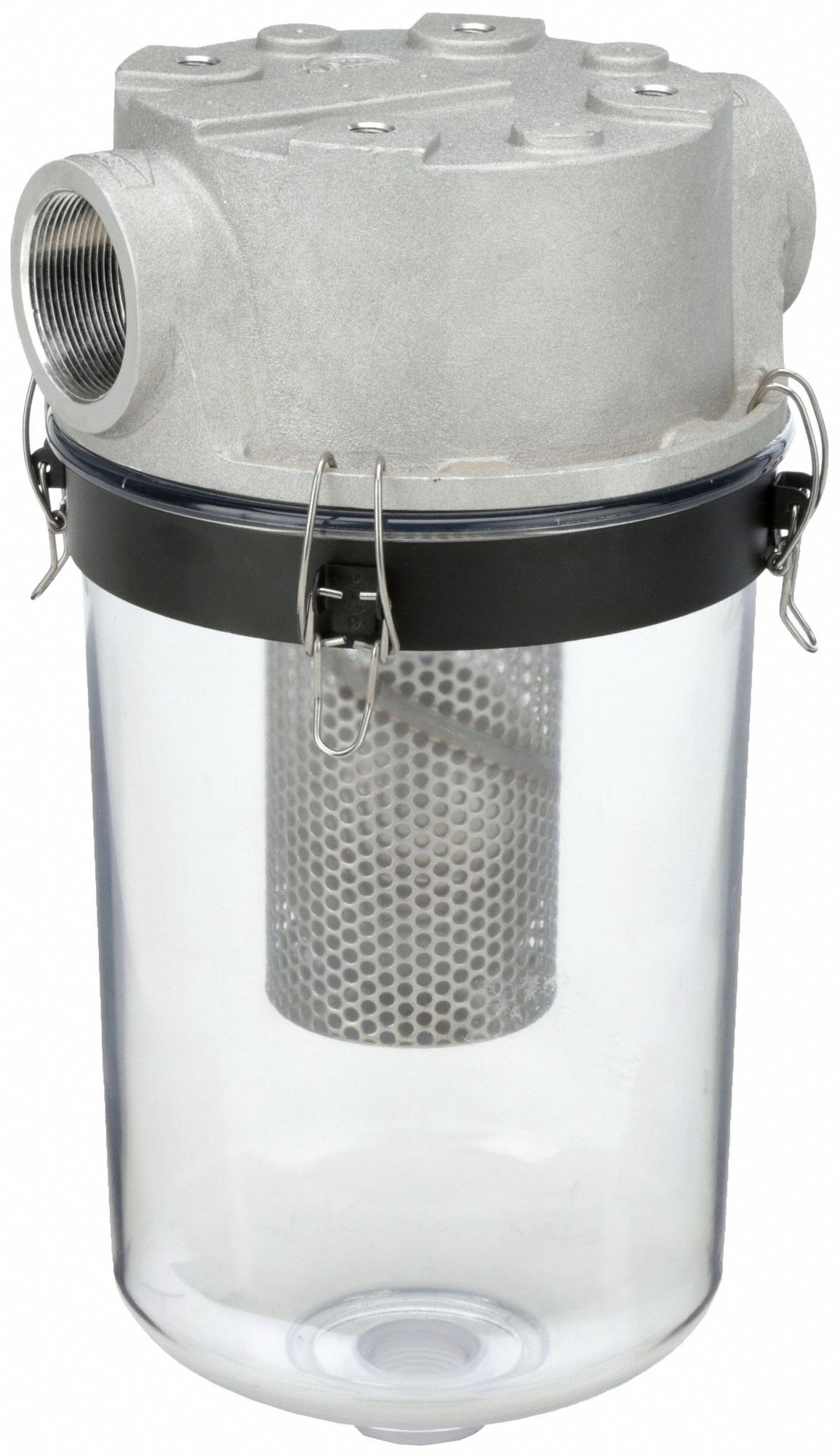 Liquid Separator: 2 in NPT, 175 cfm, 220°F Max Op Temp, Manual Drain, STS-200C