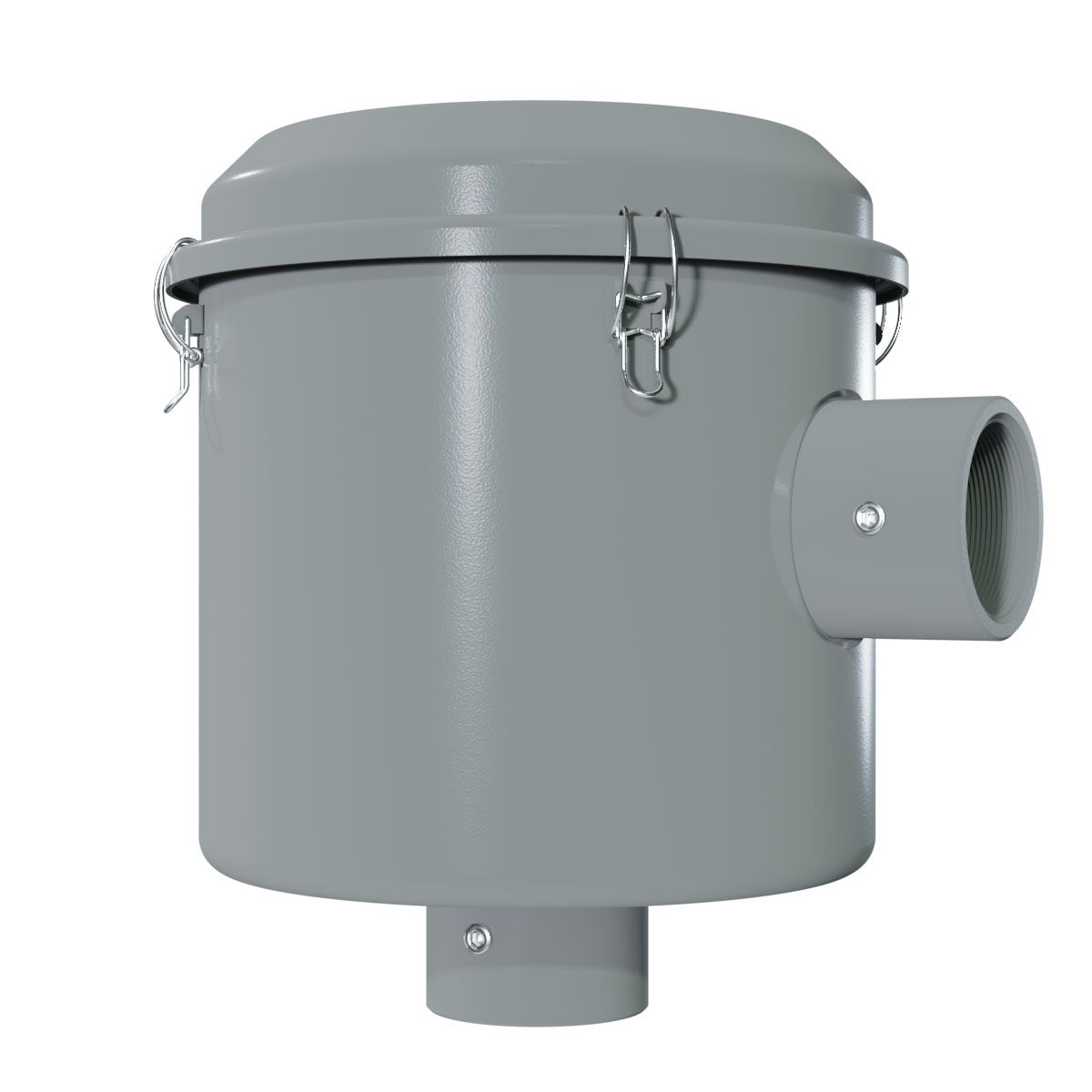 Vacuum Filter: 5 micron Rating, 99% Efficiency, 13 1/4 in Outside Dia, 15 3/4 in Overall Ht