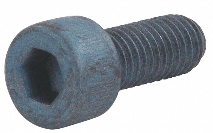 Socket Head Cap Screw: M8 Size, 20 mm Thread Lg, Socket Head Cap, For 6.5 mm Slot Wd, Steel, 25 PK