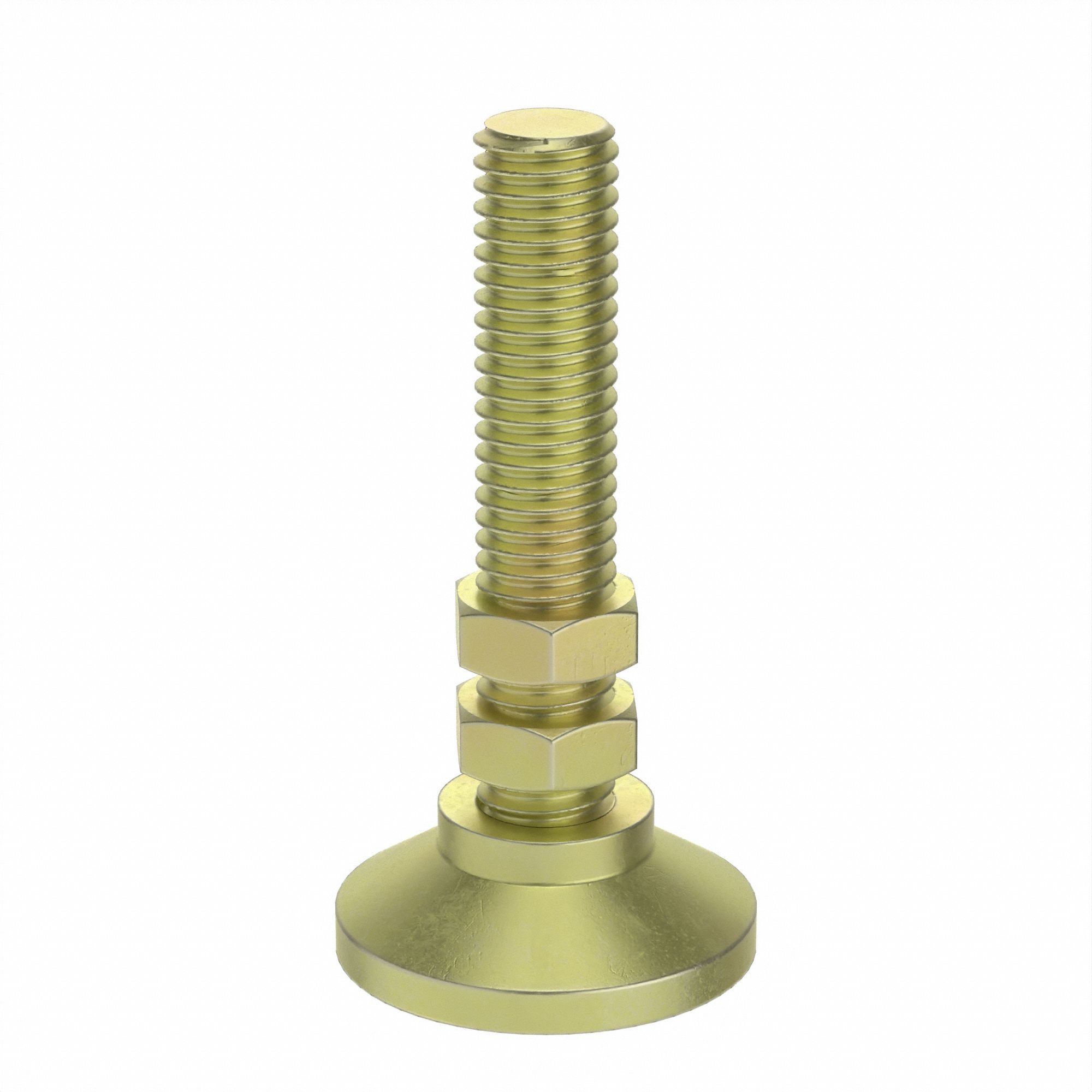 Leveling Feet: 20 Series/25 Series/30 Series/40 Series/45 Series, Steel, Drop-In, Single, Adj