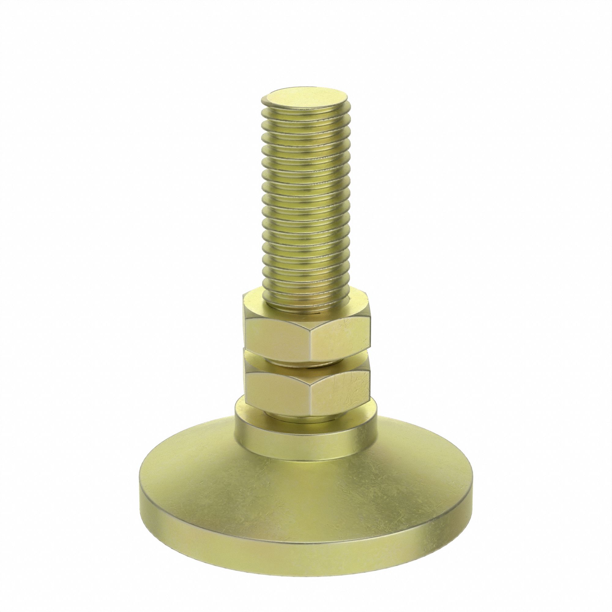 Leveling Feet: 20 Series/25 Series/30 Series/40 Series/45 Series, Steel, Drop-In, Single, Adj