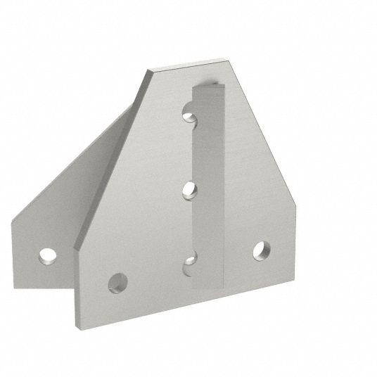 90° Angled Flat Plate, 4 mm x 75 mm x 75 mm, Joining Plate - 5JRP2|25 ...