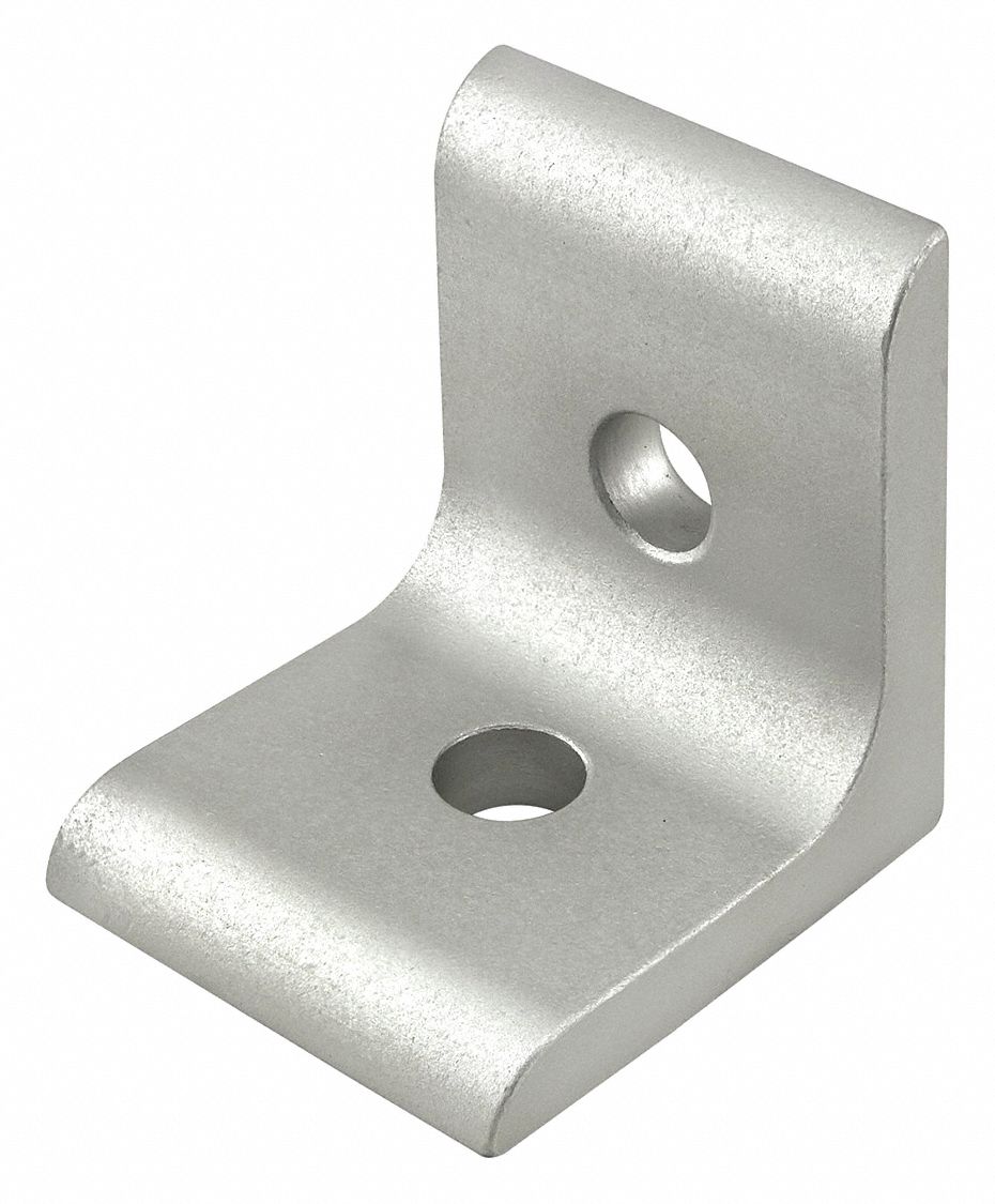 InsideCornerBracket Alum Slvr 40mm 36mm