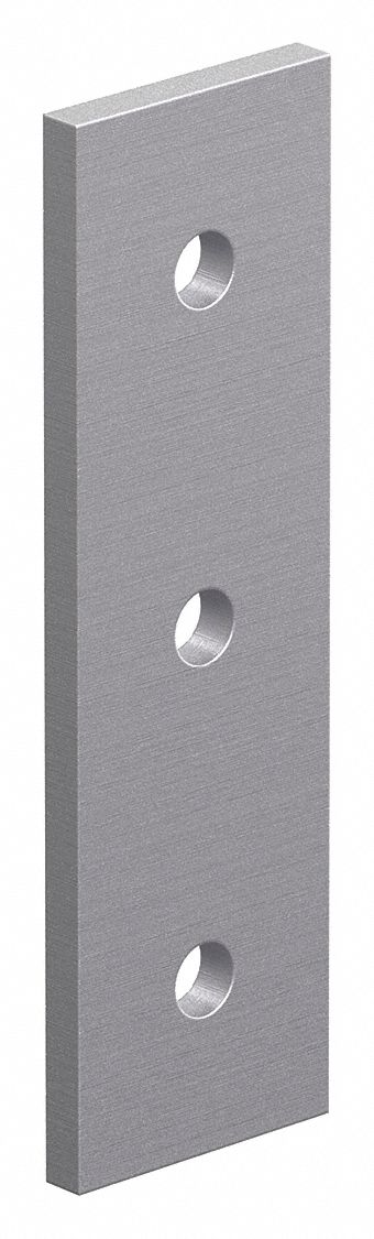 Straight Flat Plate: Straight Flat Plate, 30 Series, 4 mm x 27 mm x 90 mm, For 8 9/64 mm Slot Wd