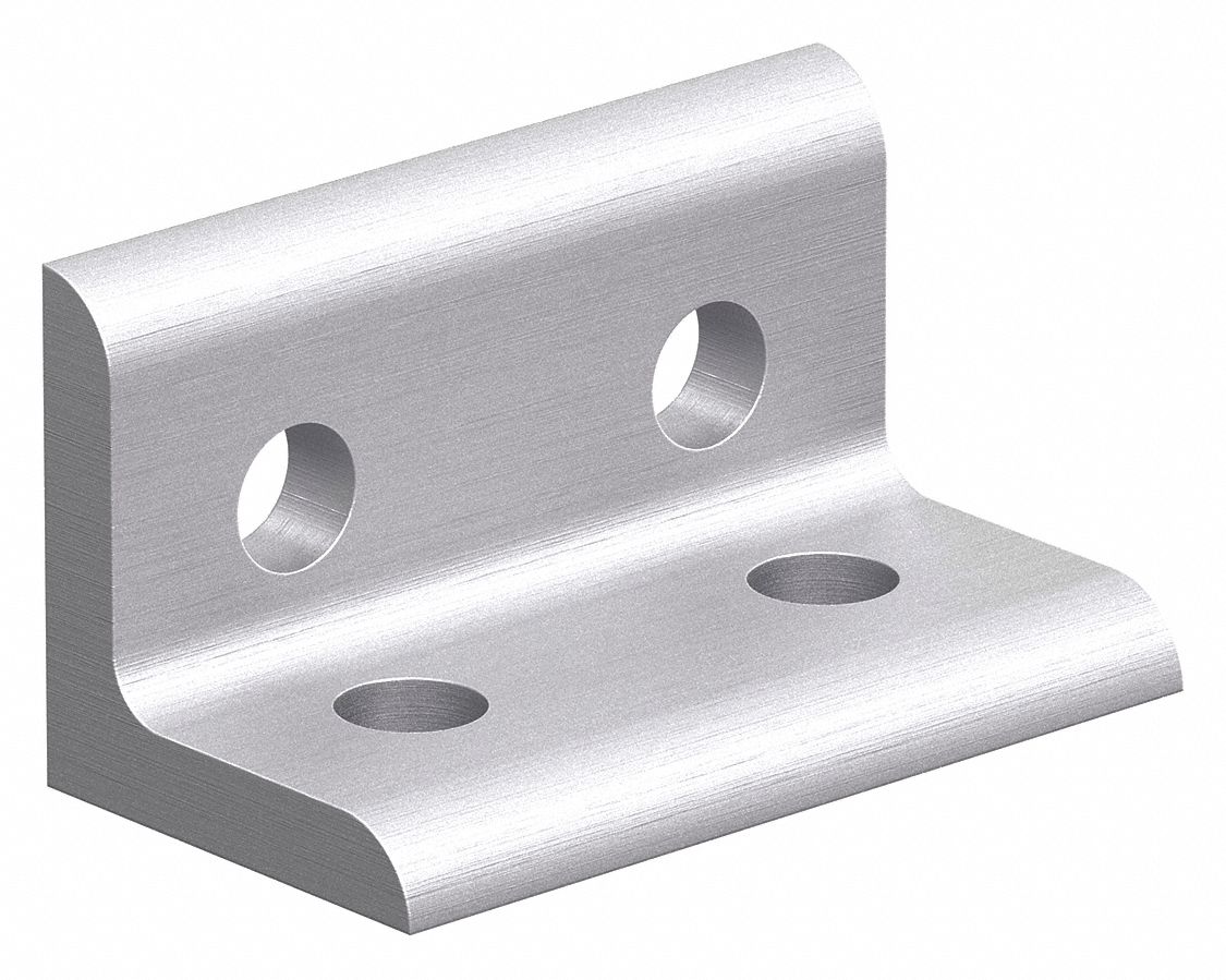 Wide Inside-Corner Bracket Anodized