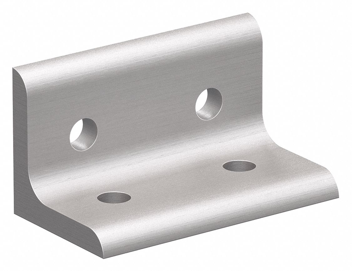Inside Corner Bracket: Wide Inside-Corner Bracket, 15 Series, 1 1/2 in x 2 13/16 in x 1 1/2 in