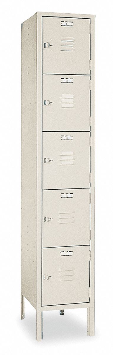 4JXH6 - Box Locker (1) Wide (5) Person 5 Tier