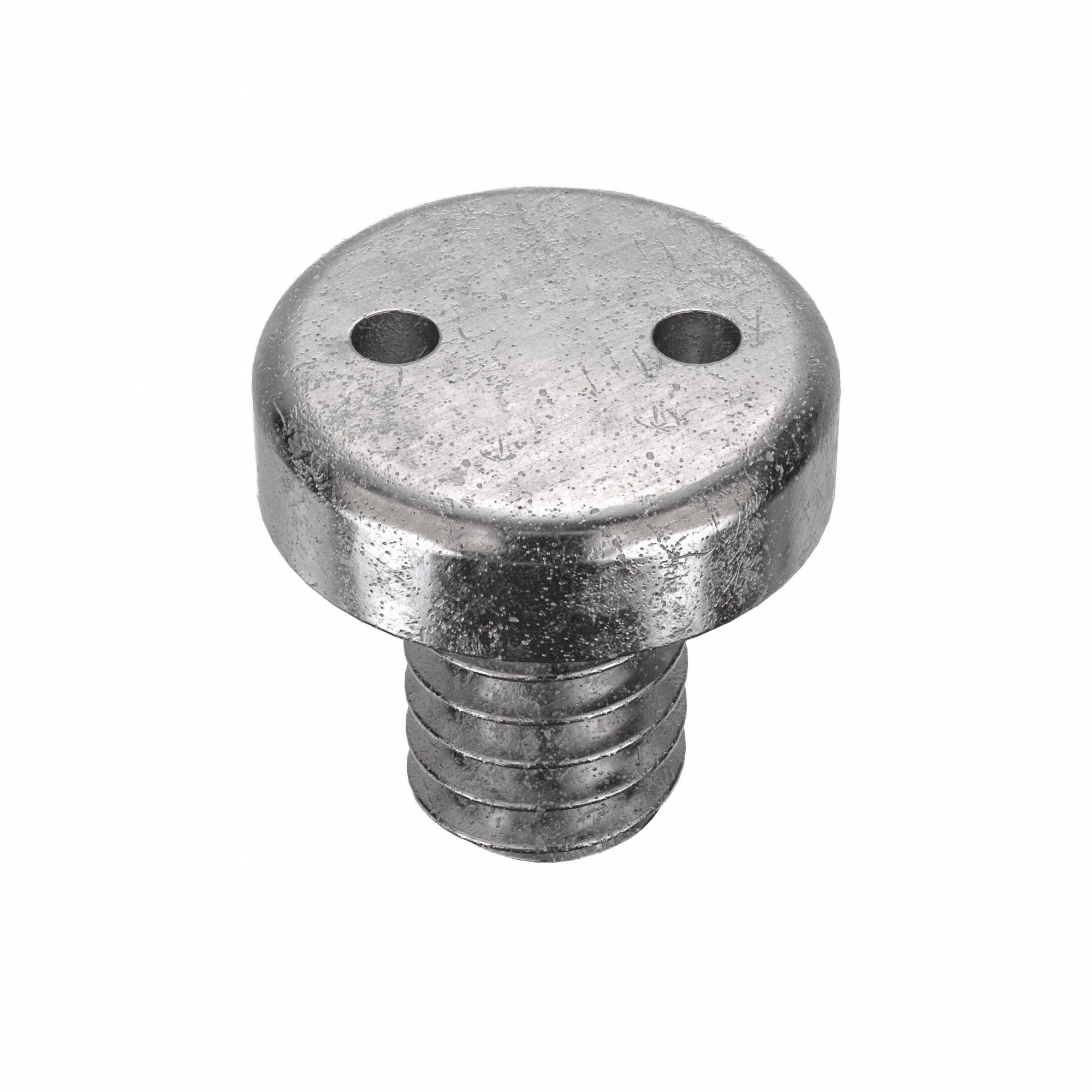Tamper Resistant Screw: 1/4"-20 Thread Size, 3/8 in Lg, Stainless Steel, Plain, Pan, Spanner, 25 PK