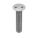 VIS INVIOLABLE,NO10-32,1PO LO,INOX 18-8,BRUT,PLATE,25PQ