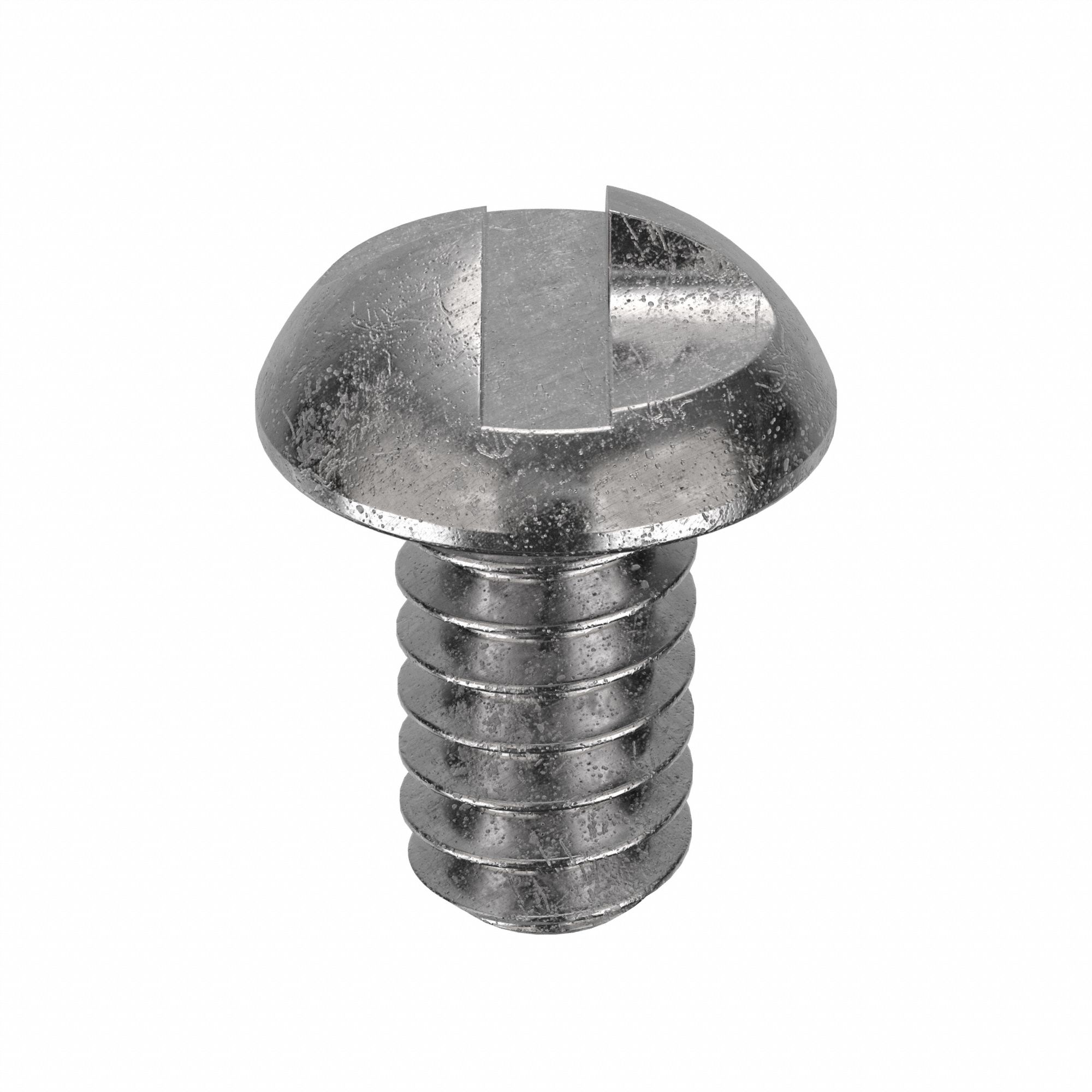 Tamper Resistant Screw: #6-32 Thread Size, 1/4 in Lg, Stainless Steel, Plain, Round, One-Way, 100 PK