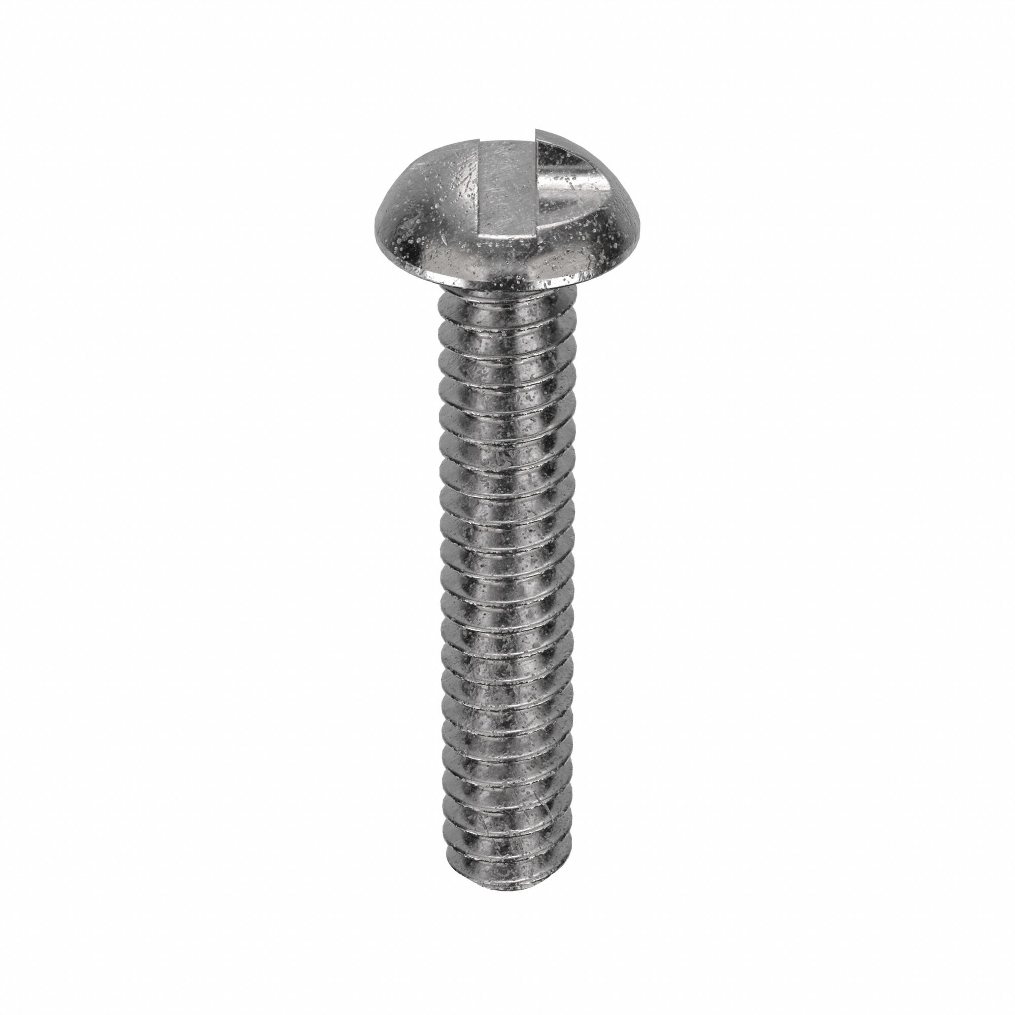Tamper Resistant Screw: #6-32 Thread Size, 3/4 in Lg, Stainless Steel, Plain, Round, One-Way, 100 PK