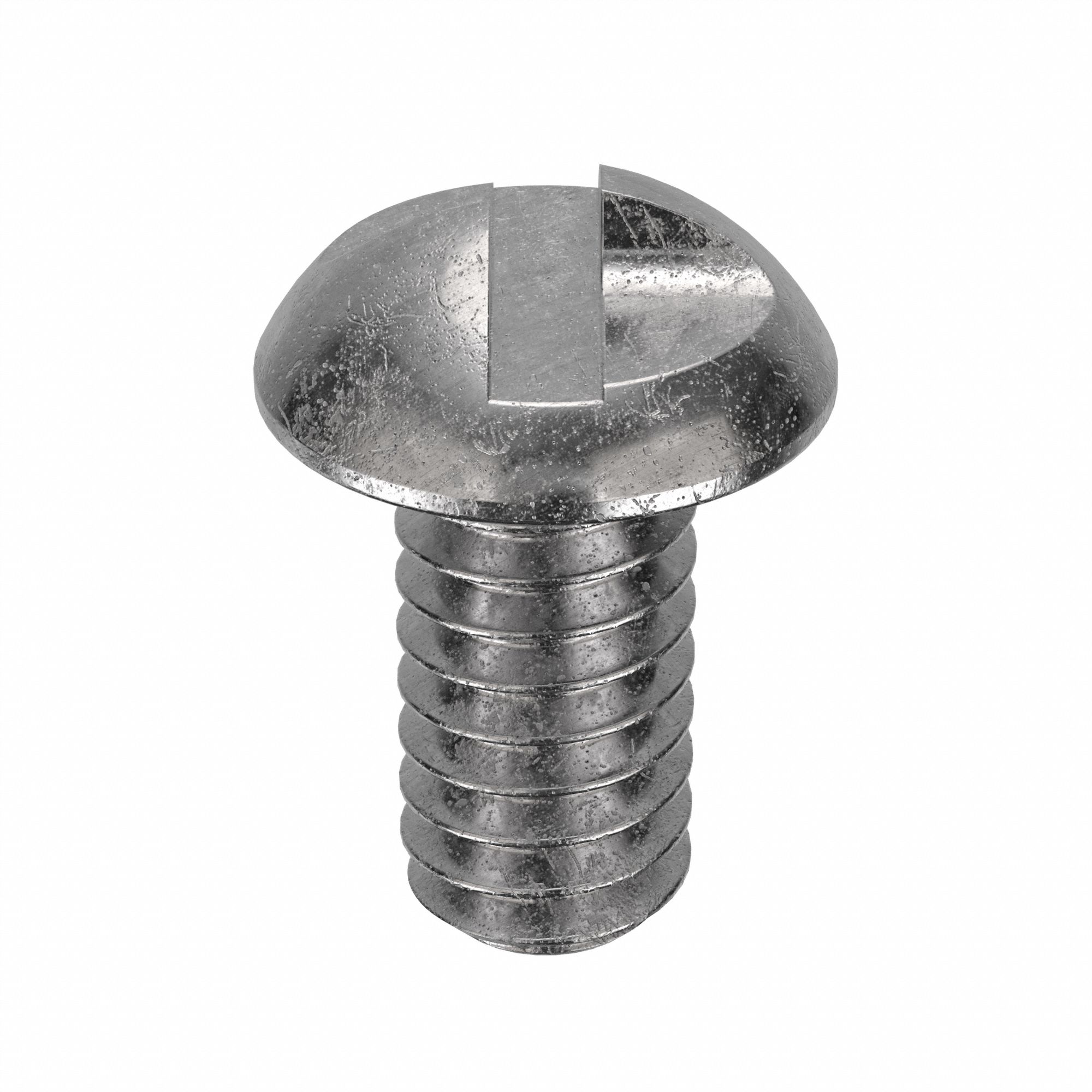 Tamper Resistant Screw: #10-32 Thread Size, 1 1/2 in Lg, Stainless Steel, Plain, Round, 25 PK
