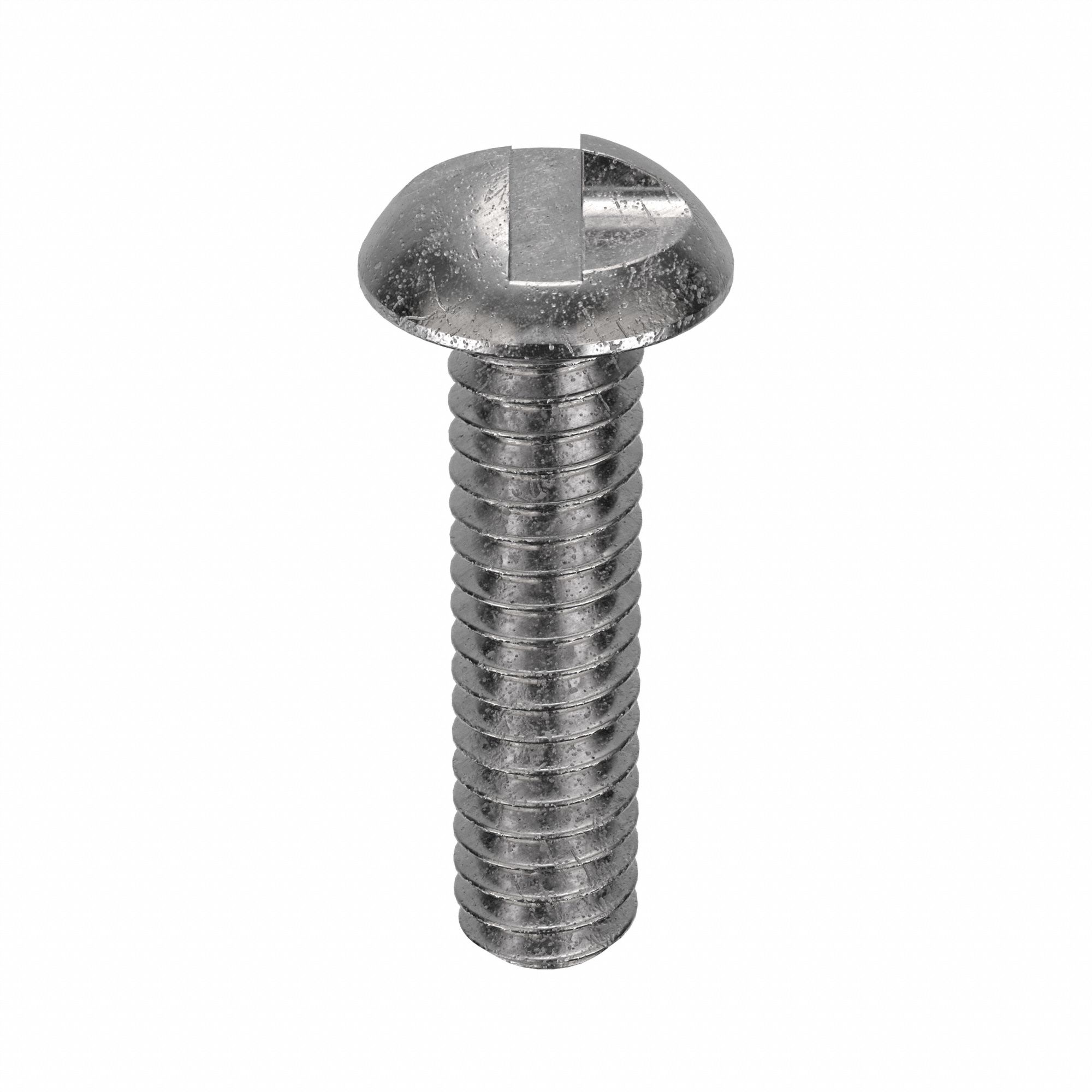 Tamper Resistant Screw: 1/4"-20 Thread Size, 3/4 in Lg, Stainless Steel, Plain, Round, 25 PK