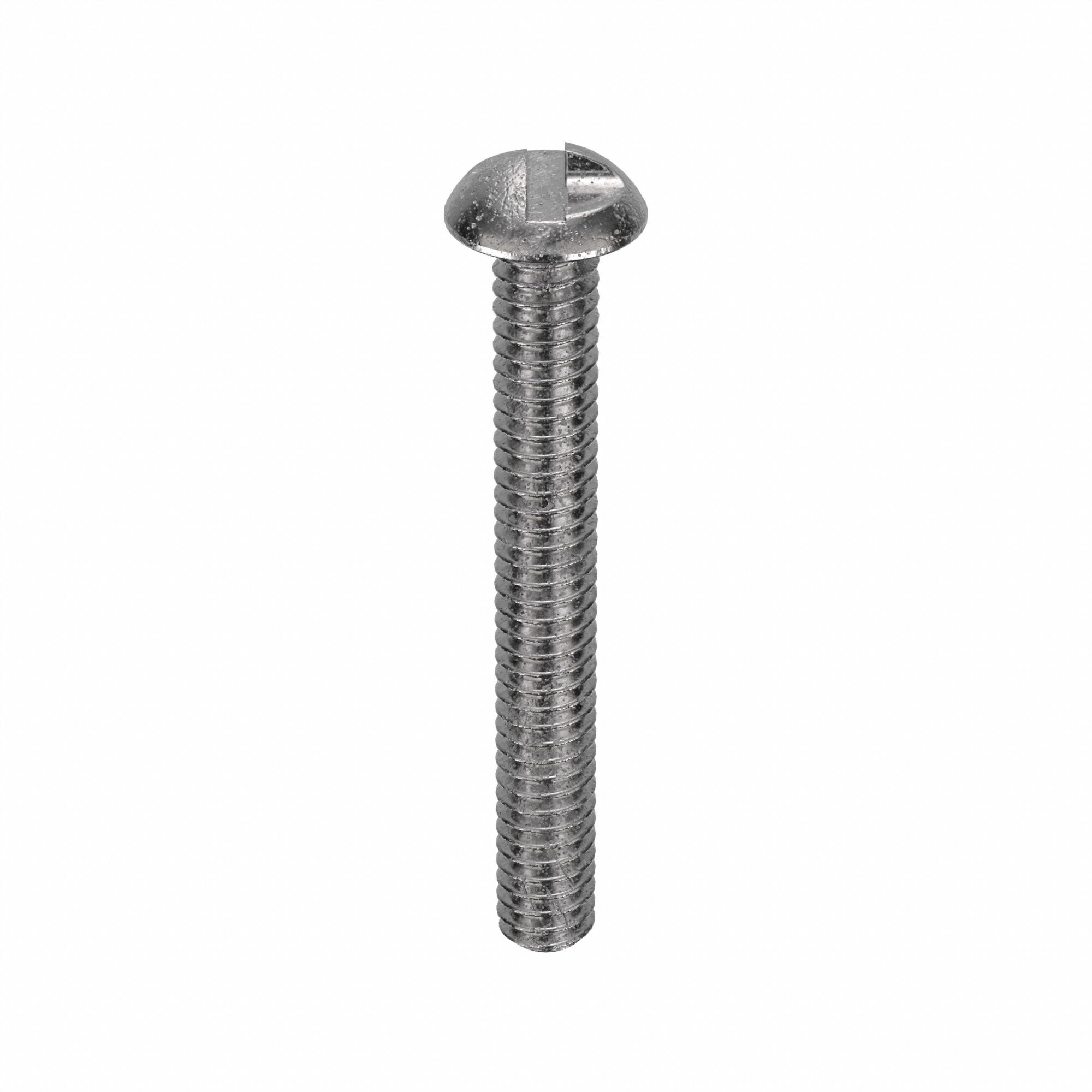 VIS INVIOLABLE,¼"-20,1½PO LO,INOX 18-8,BRUT,RONDE,25PQ