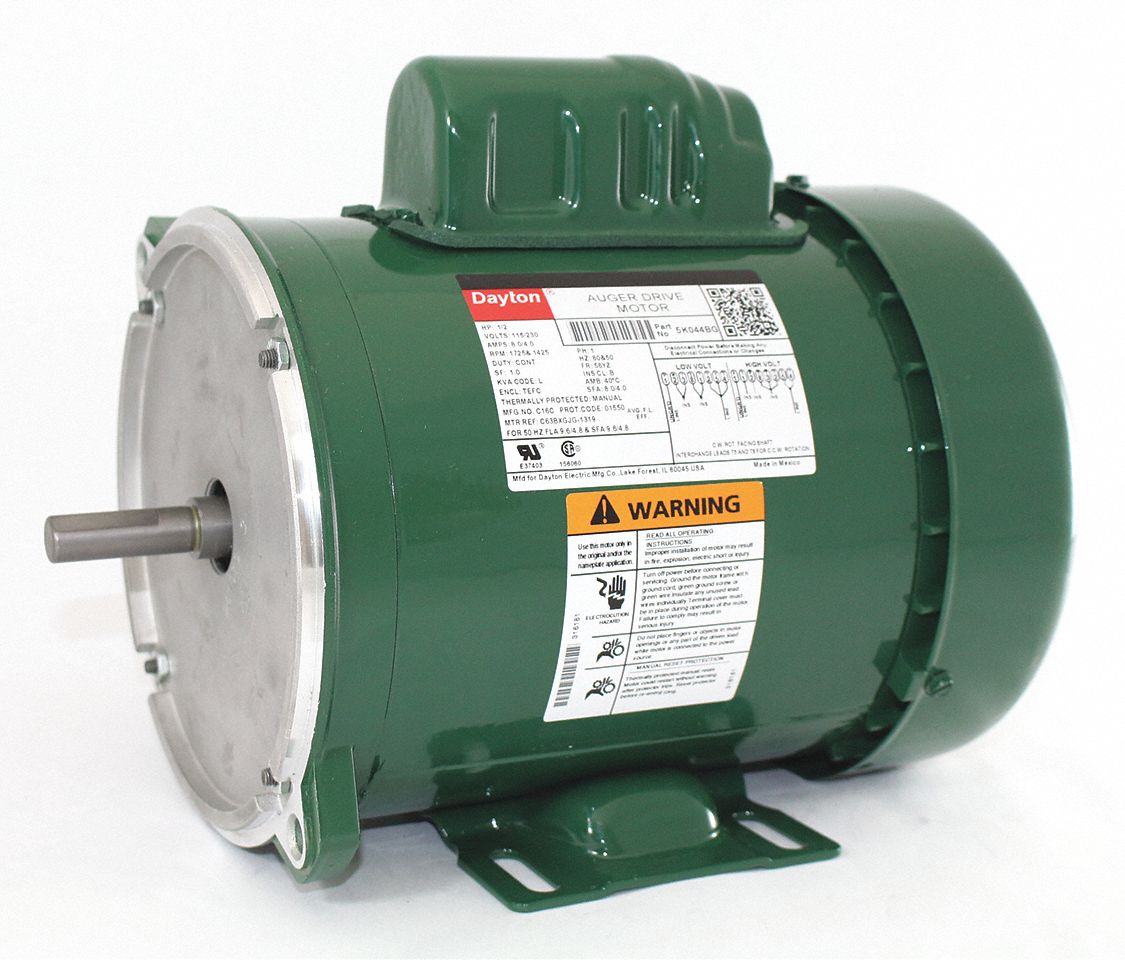 MOTOR FARM DUTY 1/2HP 1725RPM 56YZ