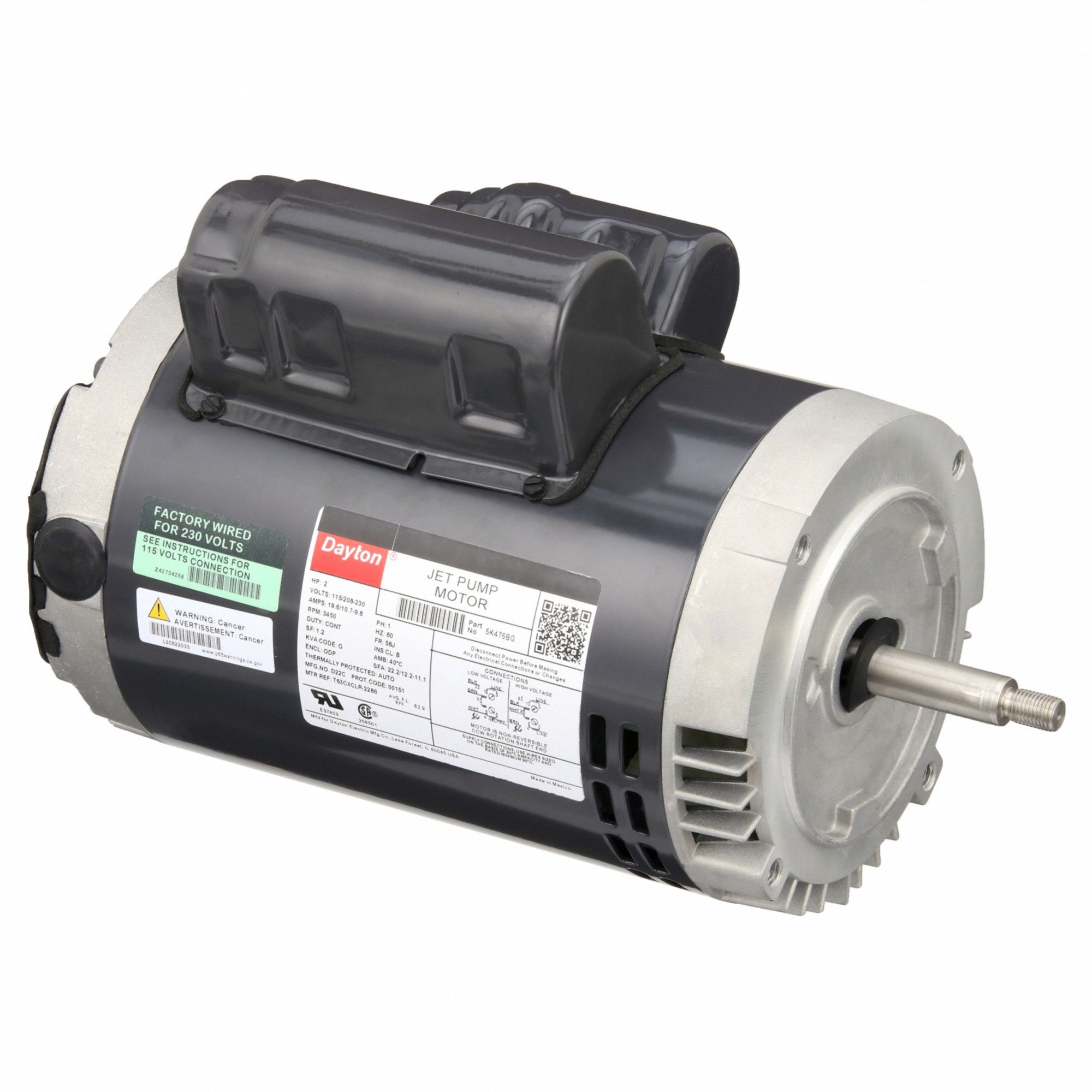 MOTOR JET PUMP ODP 2HP 3450