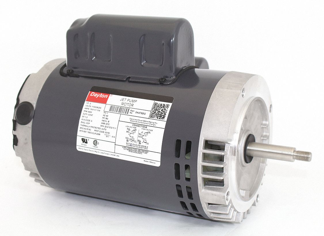 2 hp motor pump