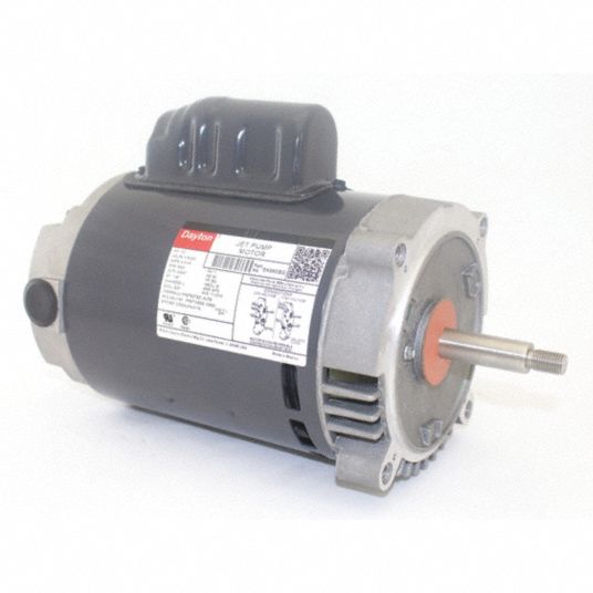 DAYTON, Open Dripproof, Face Mounting, Jet Pump Motor 5K6605K660