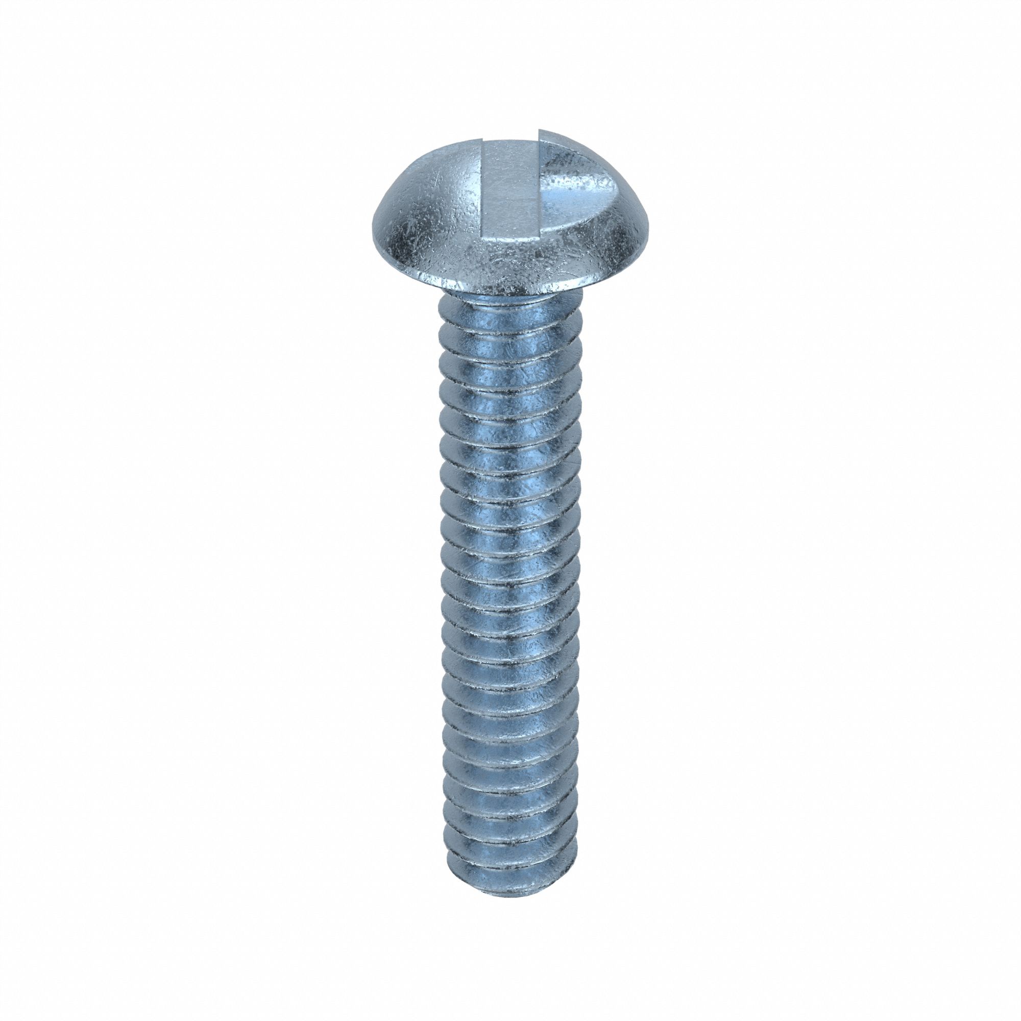 TAMPER RESISTANT SCREW, #10-24 THREAD, 1 IN L, STEEL, ZINC PLATED, ROUND, ONE-WAY, 100 PK